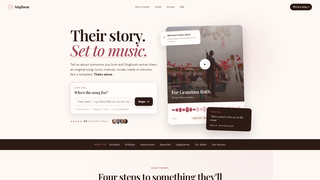 Screenshot of singloom.com