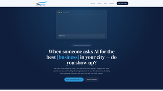 Screenshot of getarcintel.com