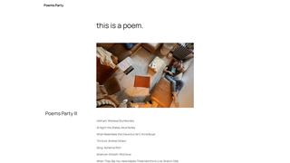 Thumbnail of poemsparty.com