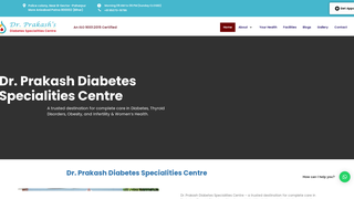 Thumbnail of drprakashdiabetescentre.com