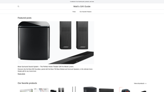 Thumbnail of mattsgiftguide.com