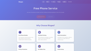 Thumbnail of ringeeapp.com