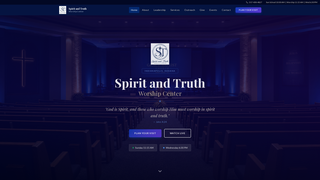 Screenshot of spirittruthinndy.com
