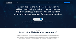 Thumbnail of metaanalysisacademy.com