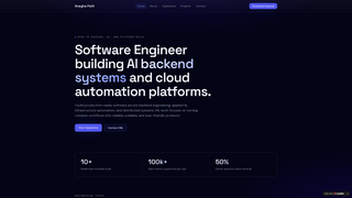 Screenshot of anaghapatil.com