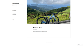 Thumbnail of izuclimbing.com