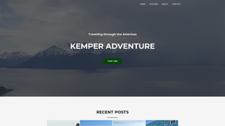 Screenshot of kemperadventure.com