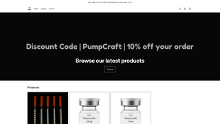 Thumbnail of pumpcraftpeptides.com
