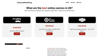 Thumbnail of leisuregambling.com