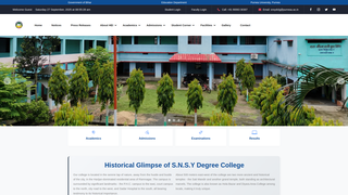 Thumbnail of snsydegreecollege.com