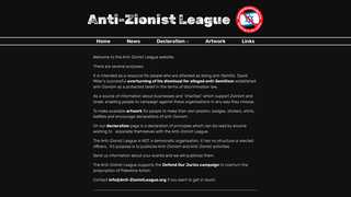 Thumbnail of anti-zionistleague.org