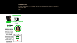 Thumbnail of heirbraidersexpress.com