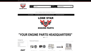 Thumbnail of lonestarengineparts.com