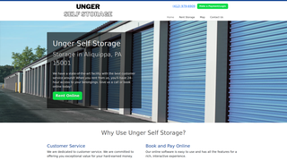 Thumbnail of ungerstorage.com