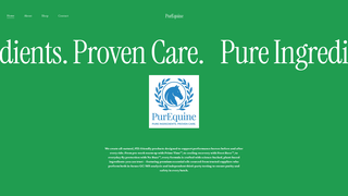 Thumbnail of purequine.com