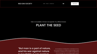 Thumbnail of redoaksociety.org