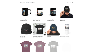 Thumbnail of crazyoldmenmerch.com