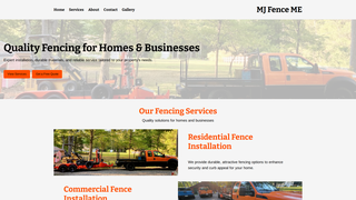 Thumbnail of mjfenceme.com