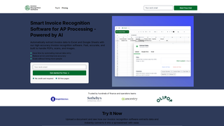 Thumbnail of invoicerecognitionsoftware.com