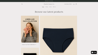 Thumbnail of purelylinenco.com