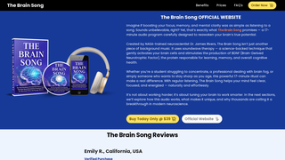 Thumbnail of thebrainsongofficial.com