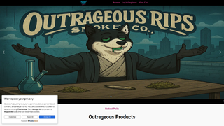 Thumbnail of outrageousripssmokeco.com