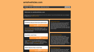 Thumbnail of amishvehicles.com