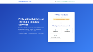 Thumbnail of asbestosfixxer.com