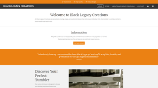 Thumbnail of blacklegacycreations.com