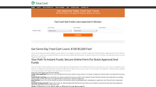 Thumbnail of totalcashfast.com