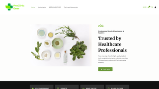 Thumbnail of proclinicgear.com
