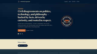 Thumbnail of unfinishedargumentspodcast.com