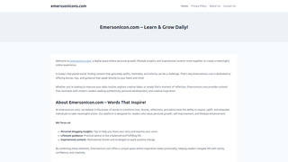 Thumbnail of emerssonicons.com
