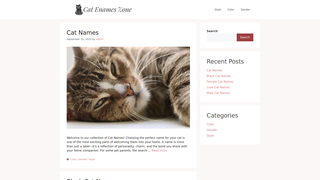 Thumbnail of catenameszone.com