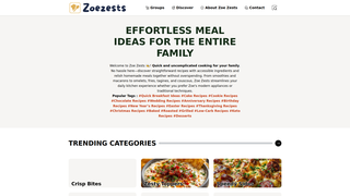 Thumbnail of zoezests.com