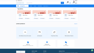 Screenshot of sheacstore.com
