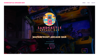 Thumbnail of sandcastlearcadebar.com