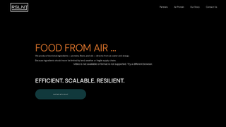 Screenshot of rslntfoods.com