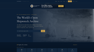 Screenshot of findashipwreck.com
