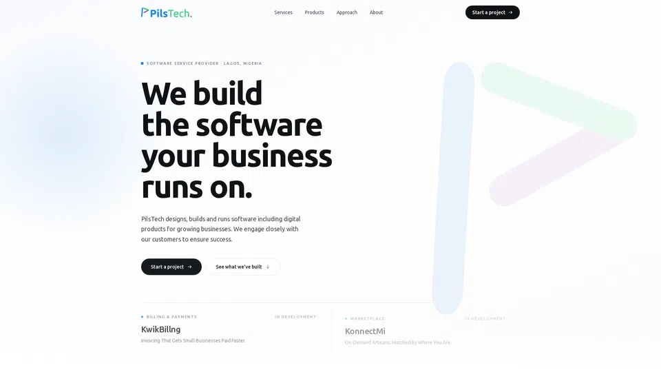 Screenshot of pilstechlimited.com