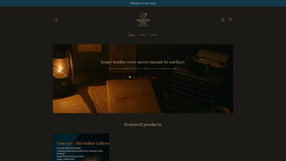 Screenshot of theforgottenfilesbureau.com