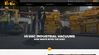 Screenshot of hi-vacindustrial.com