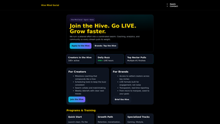 Thumbnail of hivemindsocial.com
