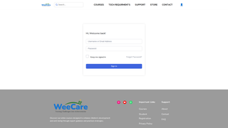 Thumbnail of weecareeducation.com