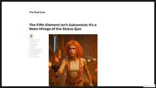 Thumbnail of theredgum.com