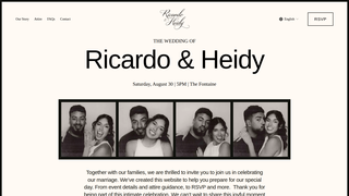 Thumbnail of ricardoandheidy.com