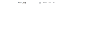 Thumbnail of mattgalestudio.com