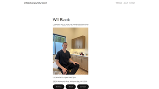 Thumbnail of willblackacupuncture.com