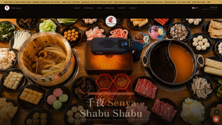 Screenshot of senyashabushabu.com