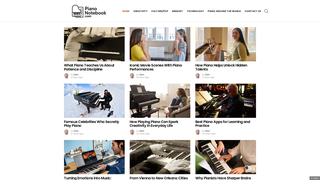 Thumbnail of pianonotebook.com